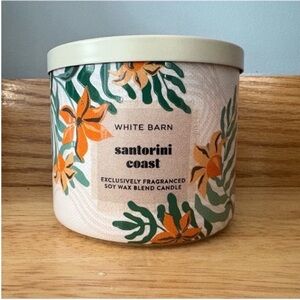Bath & Body Works White Barn Santorini Coast Candle